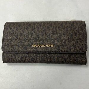 NWT Michael Kors Brown Jet Set Wallet